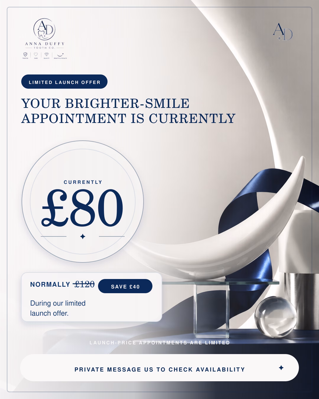 Anna Duffy Tooth Co. launch offer creative